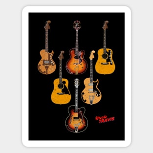 Merle Travis Country Guitars Sticker